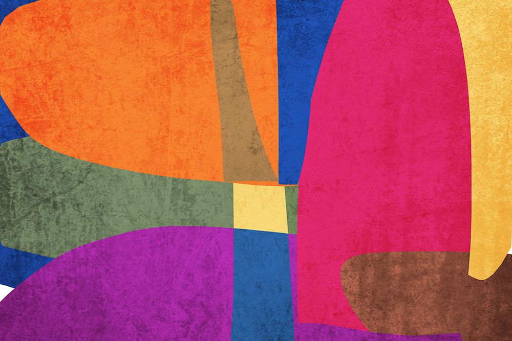 Art Shape Colors design IX art print by Irena Orlov for $57.95 CAD