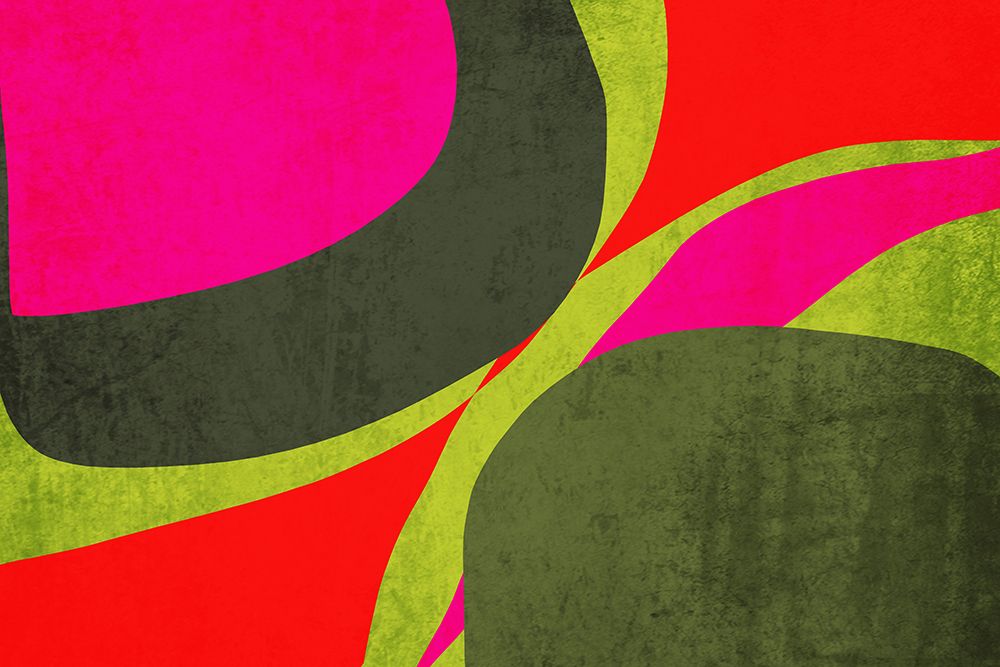 Art Shape Colors design XII art print by Irena Orlov for $57.95 CAD