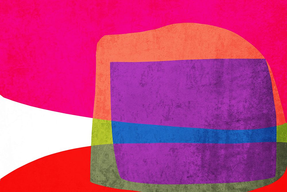 Art Shape Colors design XIII art print by Irena Orlov for $57.95 CAD