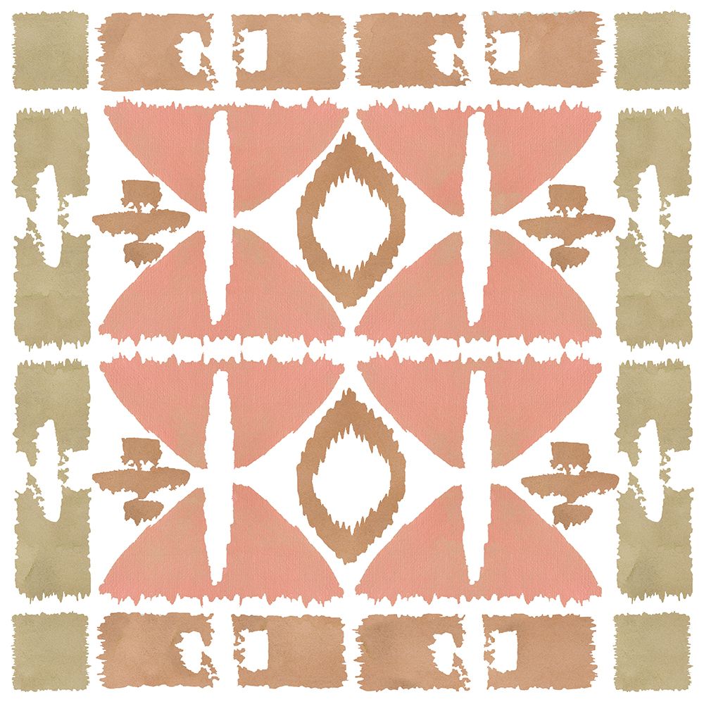 Earthy Geometric II art print by Flora Kouta for $57.95 CAD