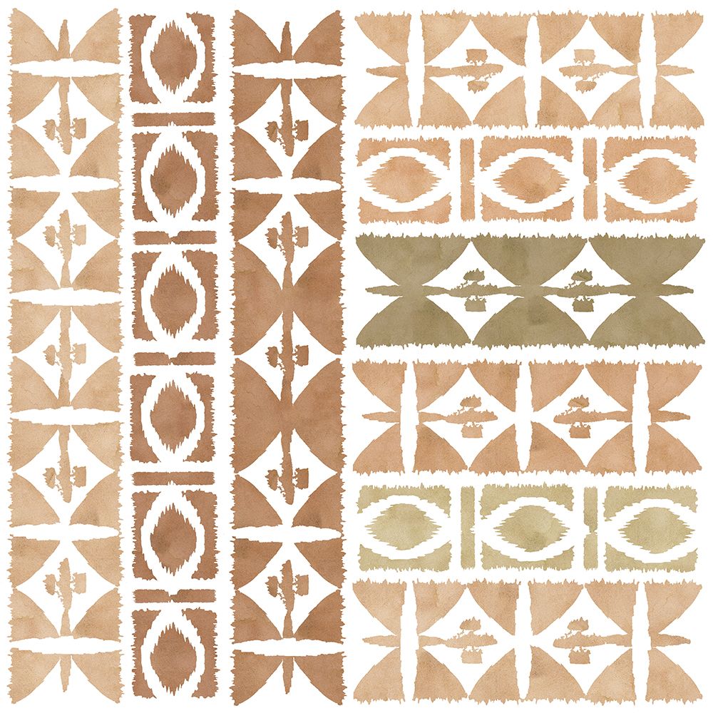 Earthy Geometric III art print by Flora Kouta for $57.95 CAD
