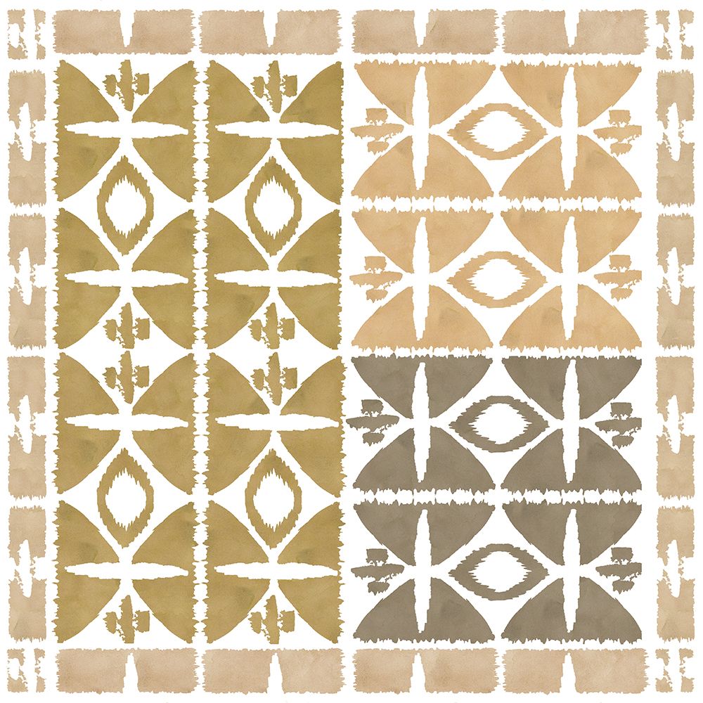 Earthy Geometric IV art print by Flora Kouta for $57.95 CAD