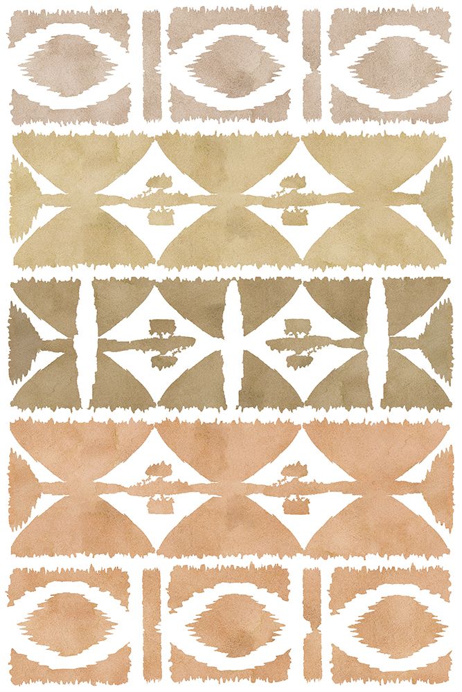 Earthy Geometric VI art print by Flora Kouta for $57.95 CAD
