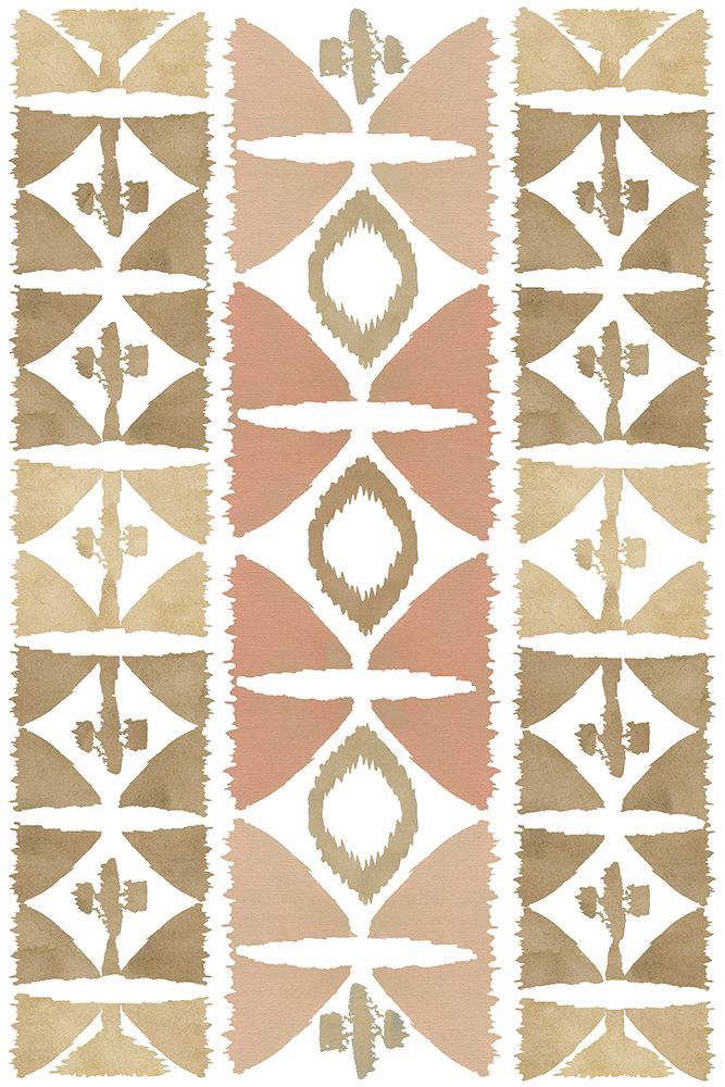 Earthy Geometric VII art print by Flora Kouta for $57.95 CAD
