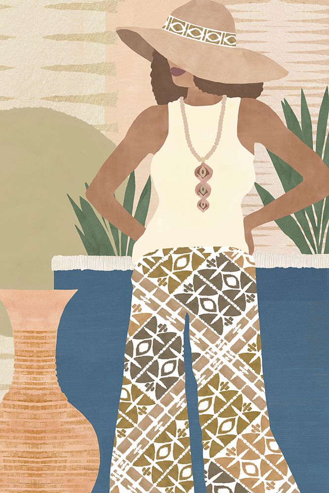 Zairah II art print by Flora Kouta for $57.95 CAD