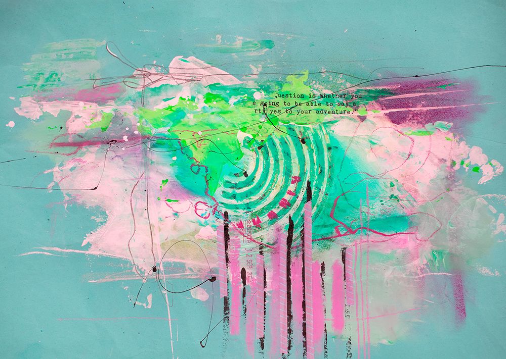 Color Explosion art print by Andrea Haase for $57.95 CAD