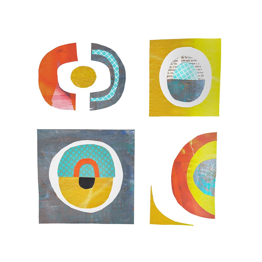 Cutout Geometrics art print by Andrea Haase for $57.95 CAD