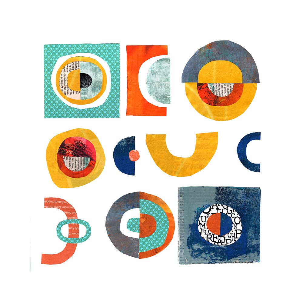Papercut Geometry art print by Andrea Haase for $57.95 CAD
