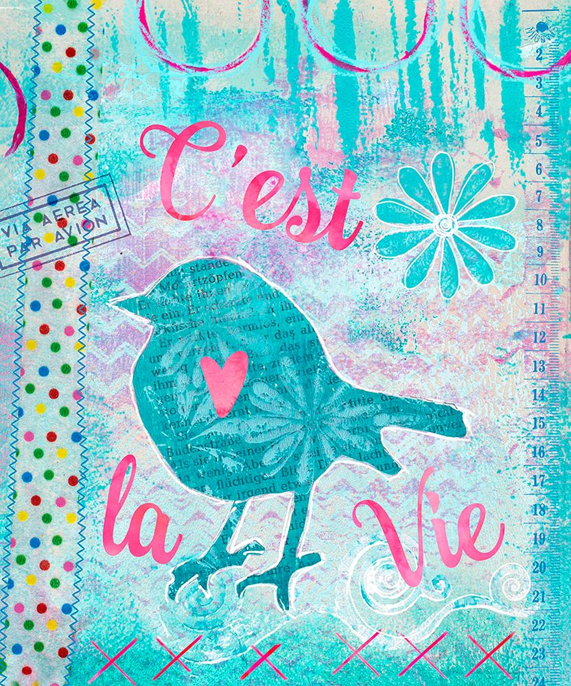 Bonjour France art print by Andrea Haase for $57.95 CAD