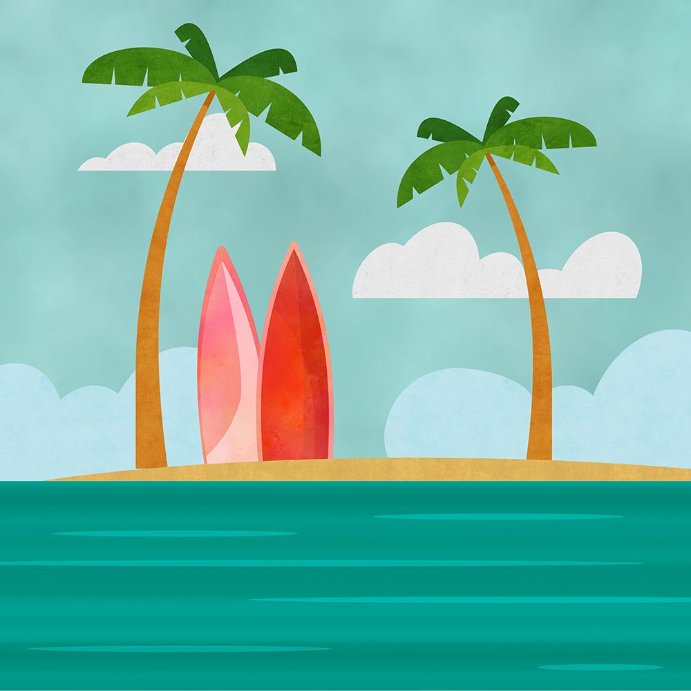 Caribbean Surf Spot art print by Andrea Haase for $57.95 CAD