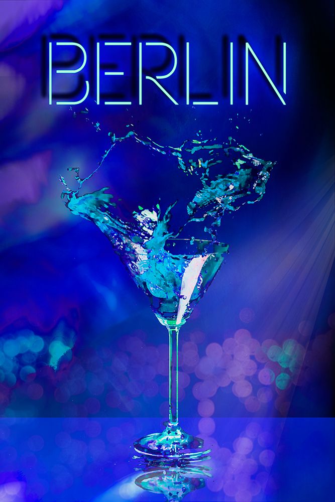 Berlin Party Night art print by Andrea Haase for $57.95 CAD