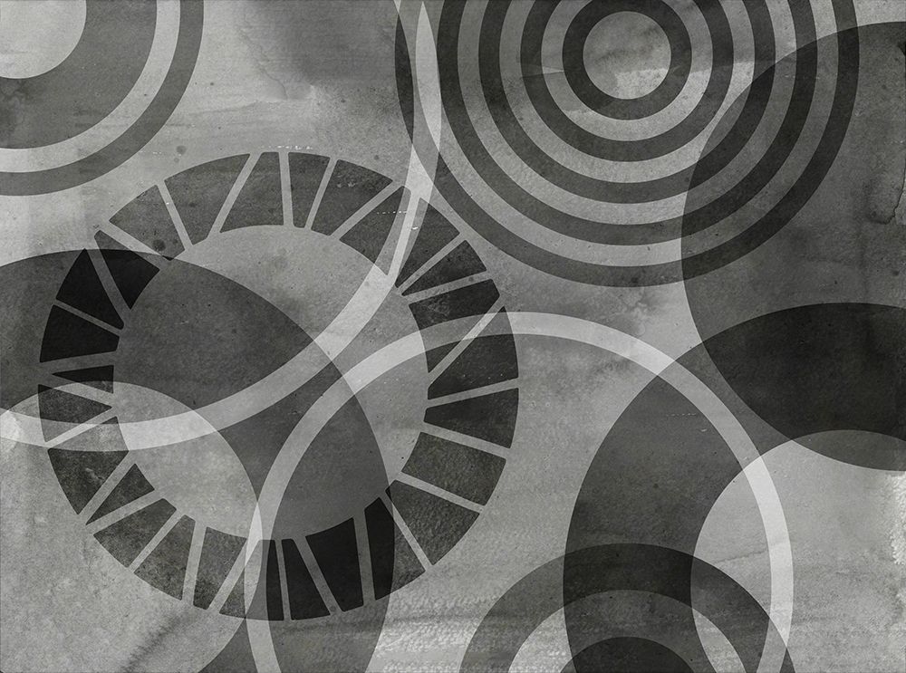 Layered Circles art print by Andrea Haase for $57.95 CAD