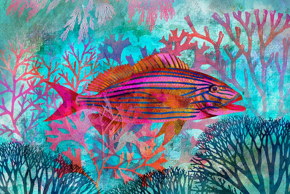 Underwater Paradise I art print by Andrea Haase for $57.95 CAD