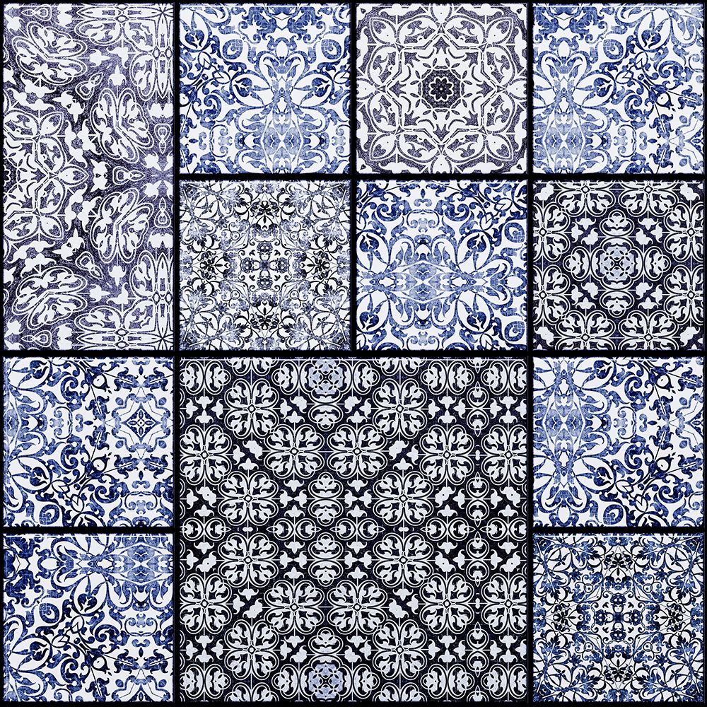 Vintage Attic Tiles art print by Andrea Haase for $57.95 CAD