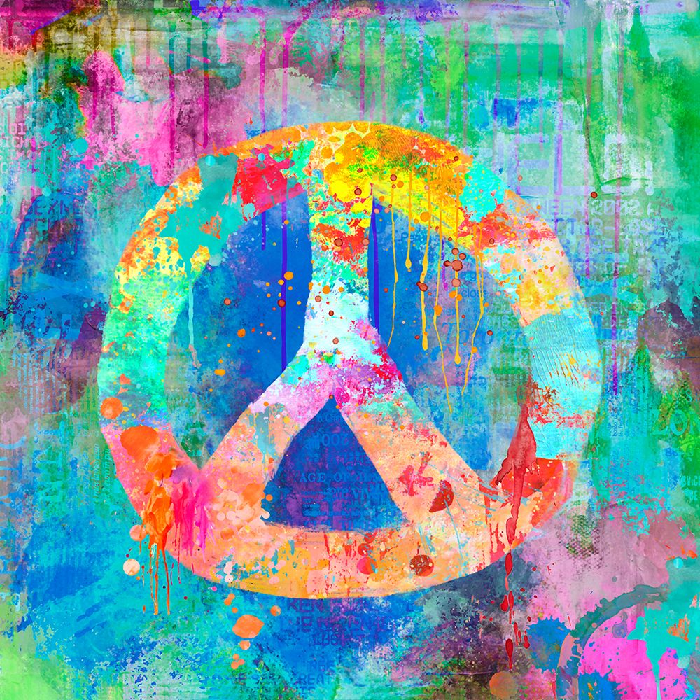 Peace Street Art art print by Andrea Haase for $57.95 CAD