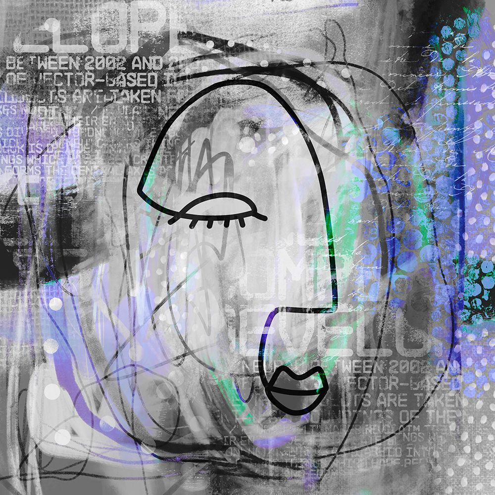 Relaxed Girl I art print by Andrea Haase for $57.95 CAD