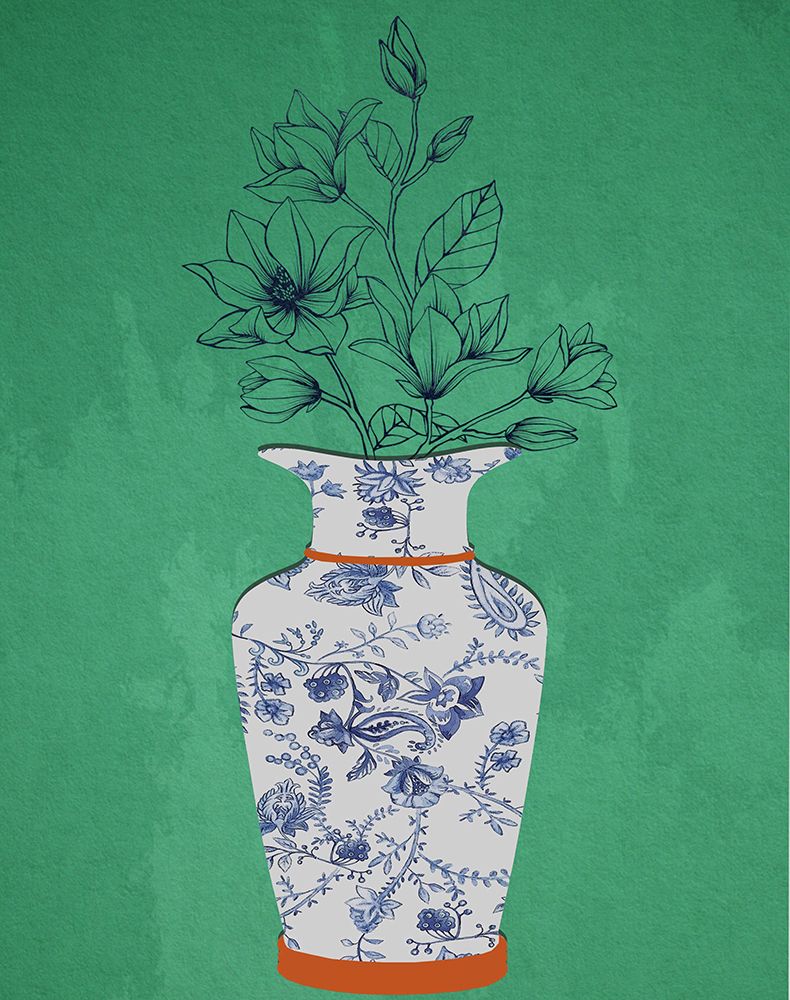 Vase or Vase II art print by Karen Smith for $57.95 CAD