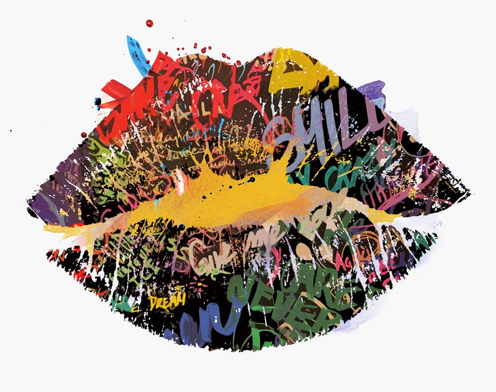 Gibberish art print by Karen Smith for $57.95 CAD