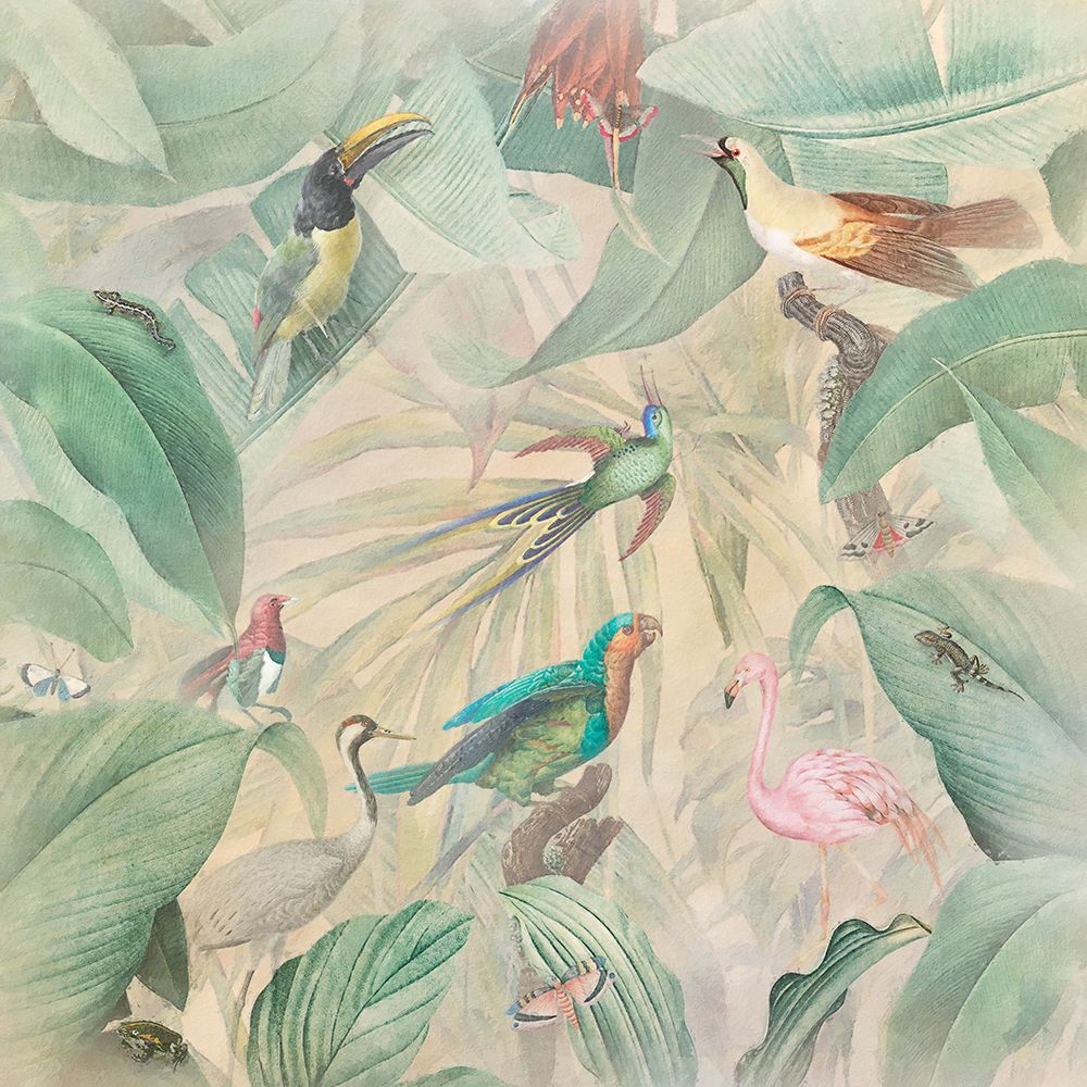 Vintage Tropics II art print by Steve Hunziker for $57.95 CAD