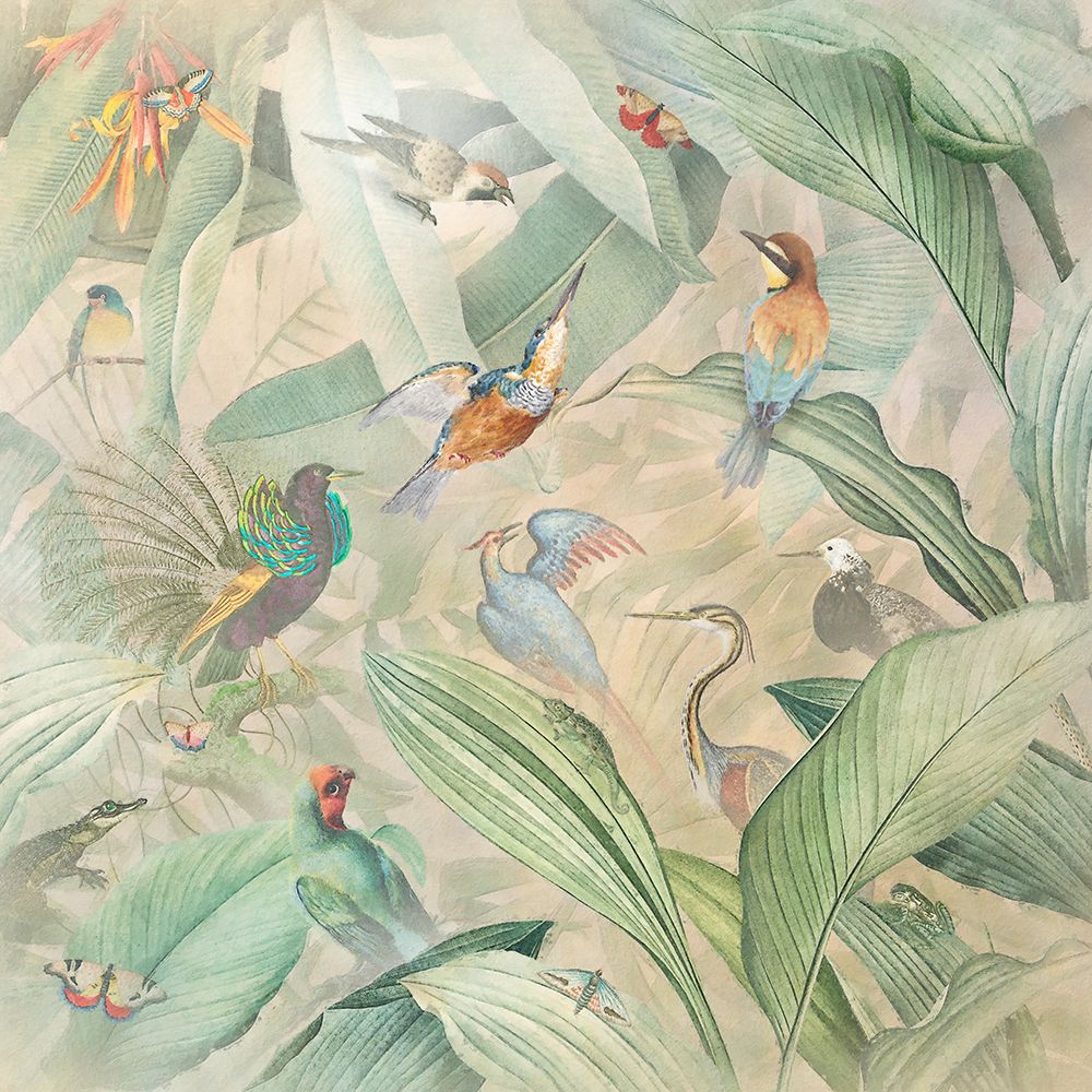 Vintage Tropics III art print by Steve Hunziker for $57.95 CAD
