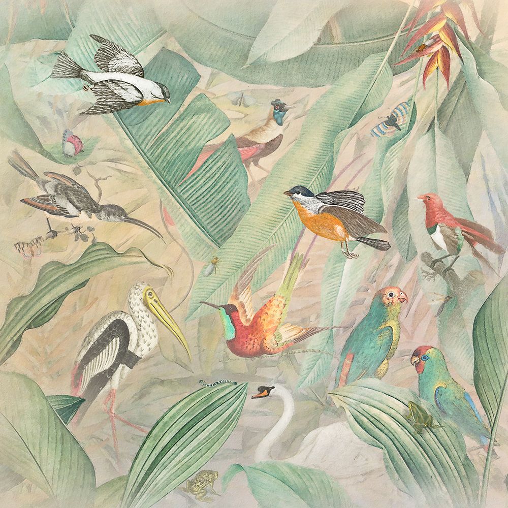 Vintage Tropics IV art print by Steve Hunziker for $57.95 CAD