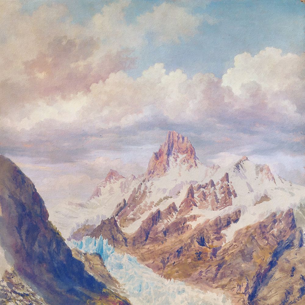 Textured Landscape II art print by Steve Hunziker for $57.95 CAD