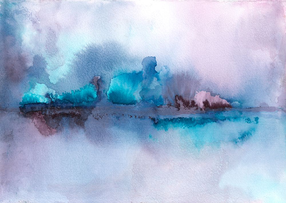 Stormy Lakeside art print by Andrea Haase for $57.95 CAD