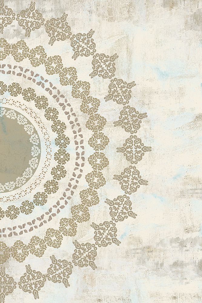 Rustic Mandala II art print by Flora Kouta for $57.95 CAD