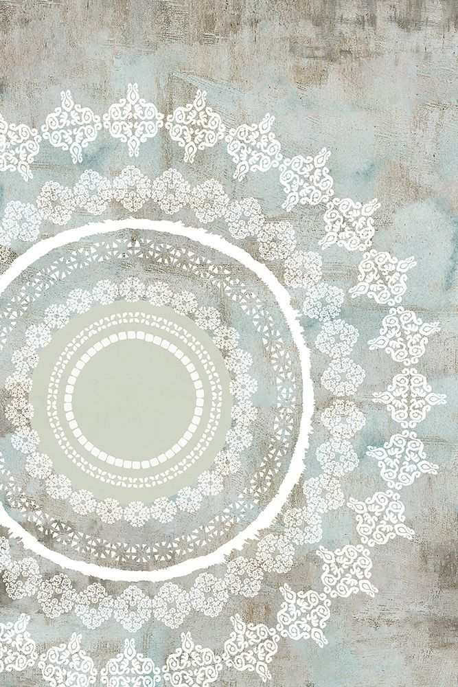 Rustic Mandala III art print by Flora Kouta for $57.95 CAD