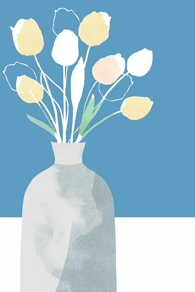 Spring Fresh I art print by Flora Kouta for $57.95 CAD