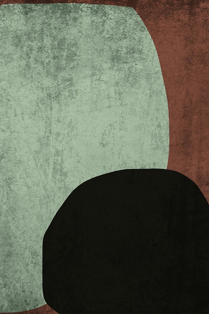 Mid Century Modern Art Abstract Shapes III art print by Irena Orlov for $57.95 CAD