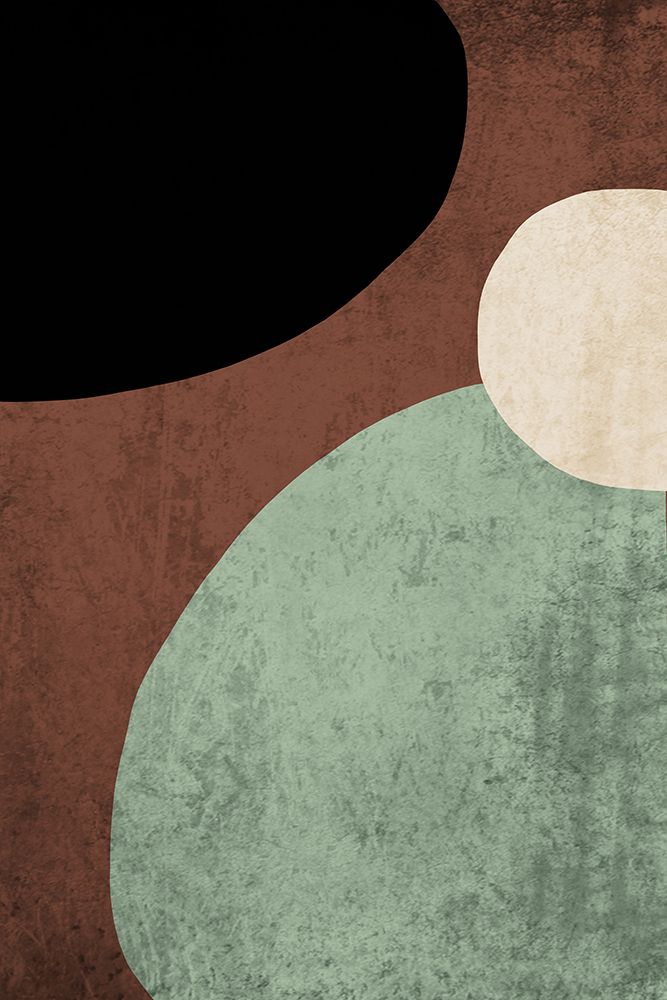 Mid Century Modern Art Abstract Shapes IV art print by Irena Orlov for $57.95 CAD