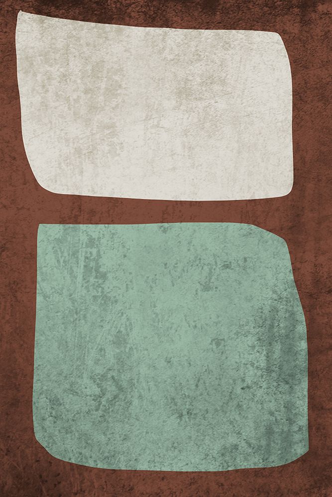 Mid Century Modern Art Abstract Shapes IX art print by Irena Orlov for $57.95 CAD