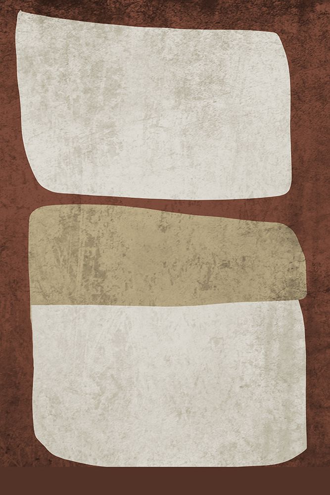 Mid Century Modern Art Abstract Shapes X art print by Irena Orlov for $57.95 CAD