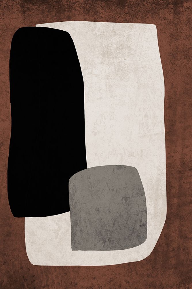 Mid Century Modern Art Abstract Shapes XI art print by Irena Orlov for $57.95 CAD