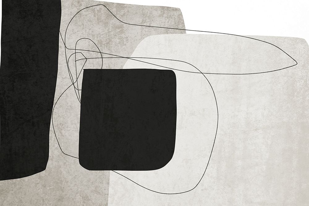 Mid Century Modern Art Abstract Shapes XIII art print by Irena Orlov for $57.95 CAD