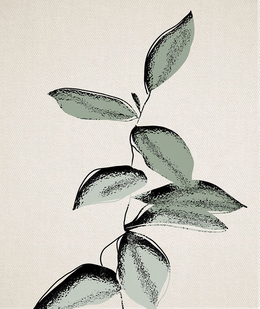 Leaf Deco I art print by Karen Smith for $57.95 CAD