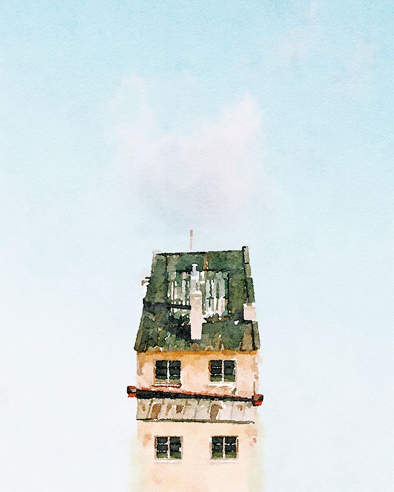 Vintage Building art print by Kim Curinga for $57.95 CAD