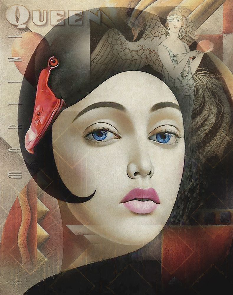 Retro Flair II art print by Steve Hunziker for $57.95 CAD