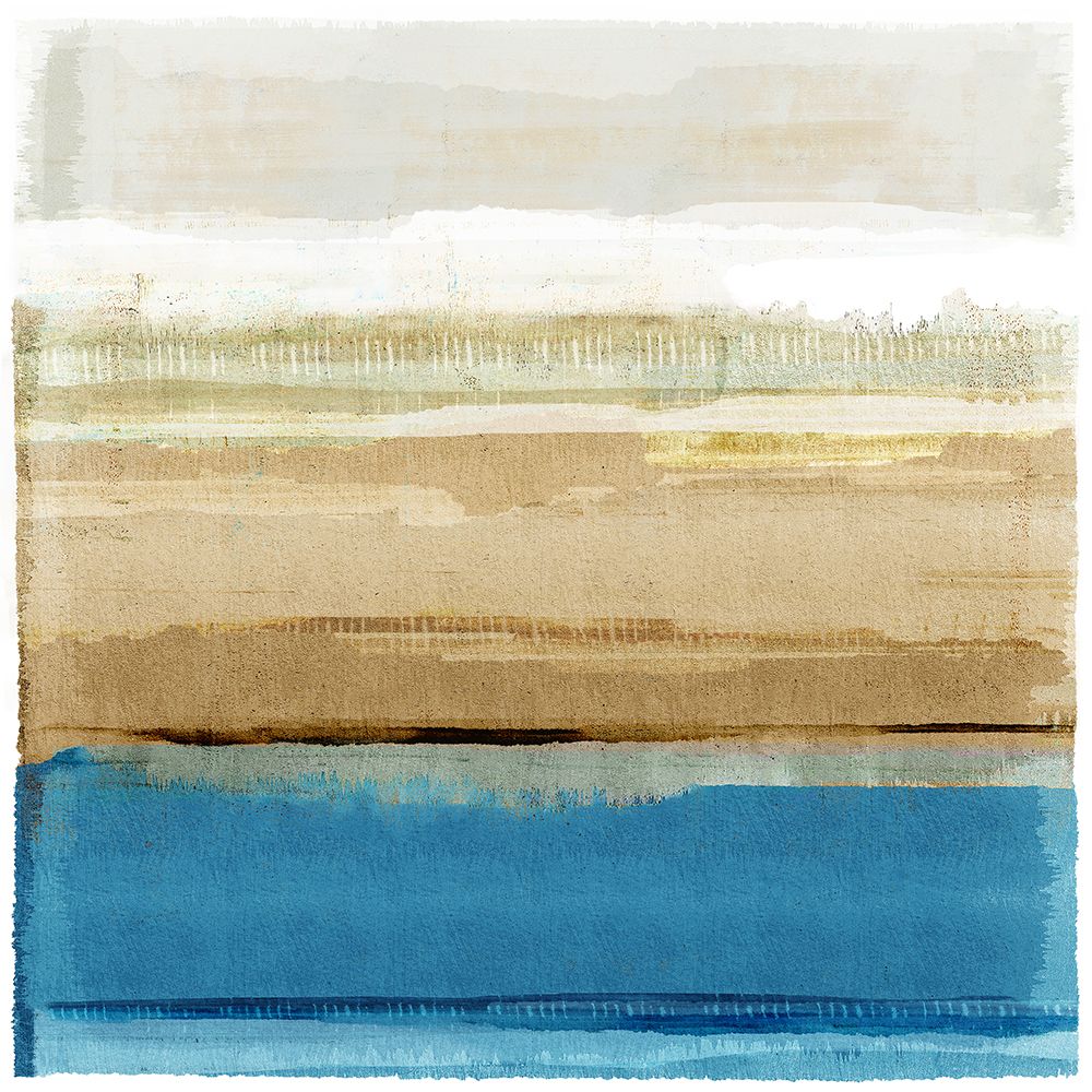 Blue Daze I art print by Flora Kouta for $57.95 CAD