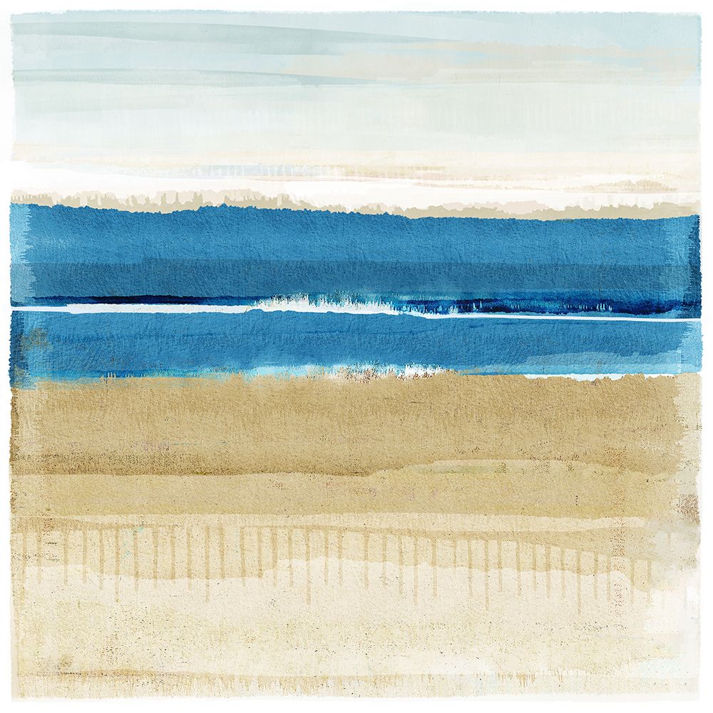 Blue Daze II art print by Flora Kouta for $57.95 CAD