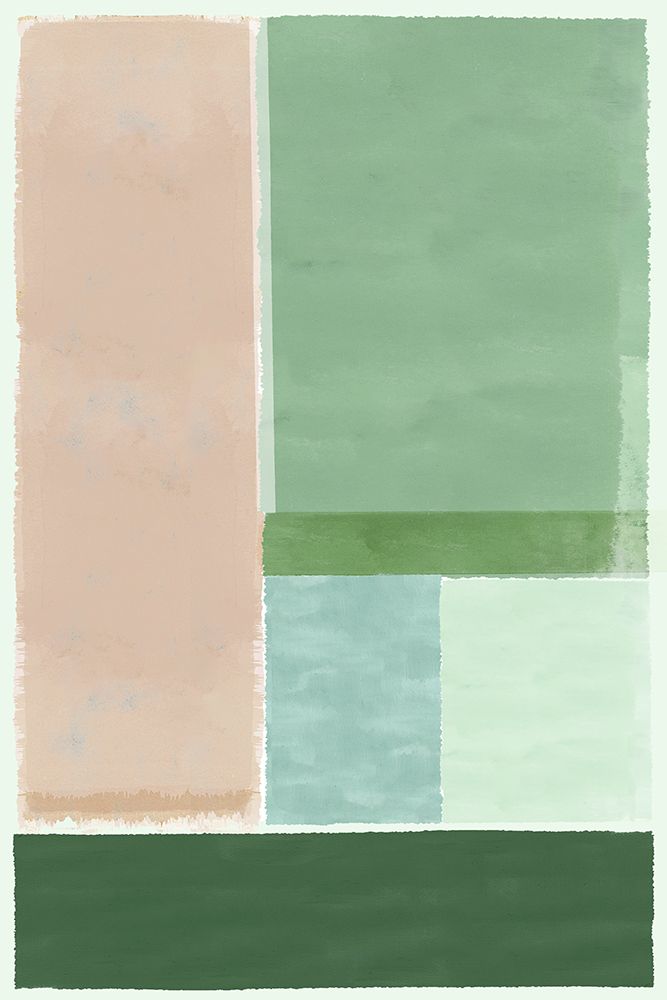 Green Horizon III art print by Flora Kouta for $57.95 CAD