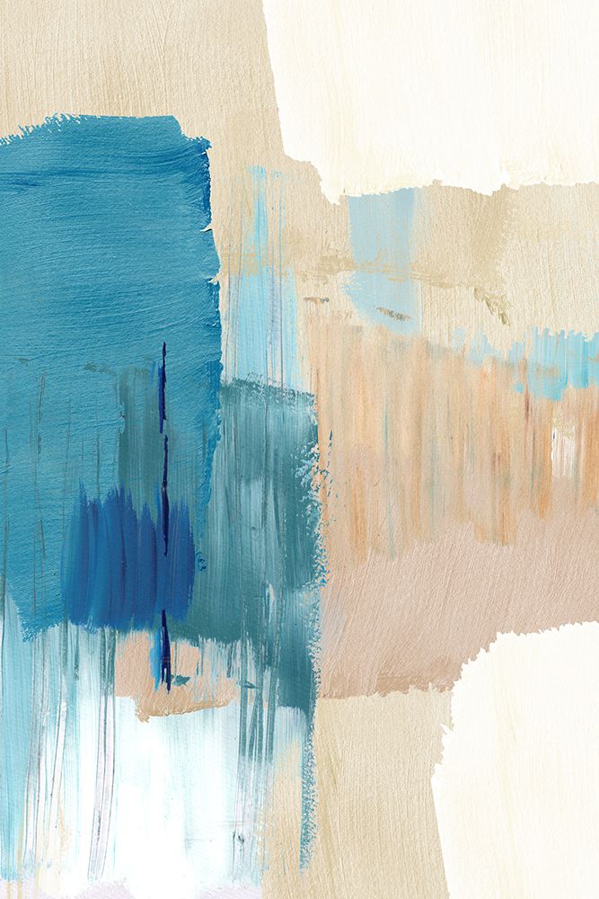 Blue Motion III art print by Flora Kouta for $57.95 CAD