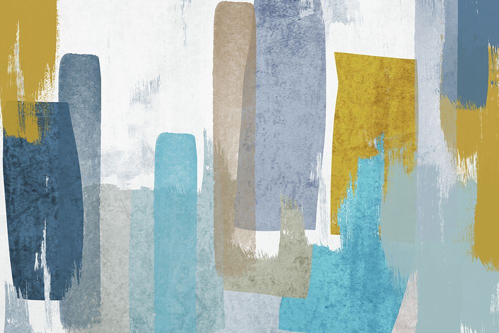Geometric Shapes Composition I art print by Irena Orlov for $57.95 CAD