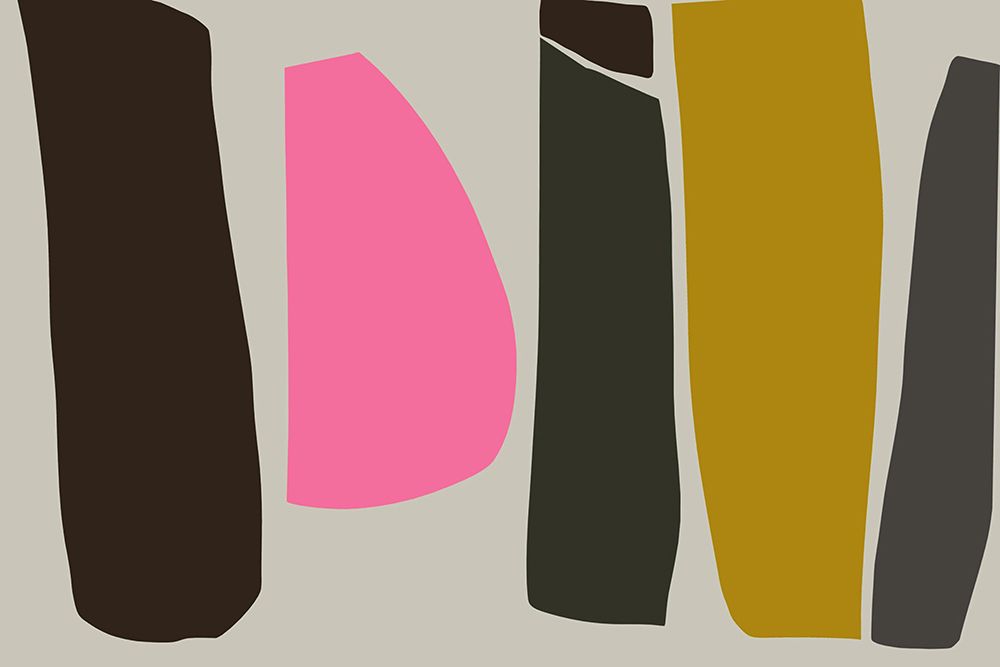 Geometric Shapes Composition III art print by Irena Orlov for $57.95 CAD