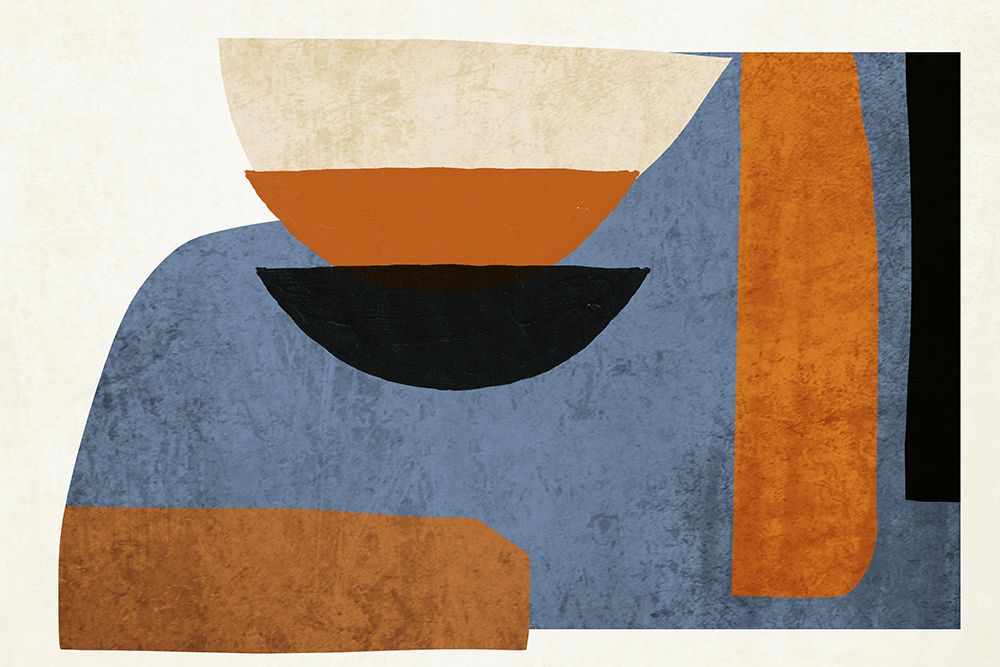Geometric Shapes Composition VII art print by Irena Orlov for $57.95 CAD