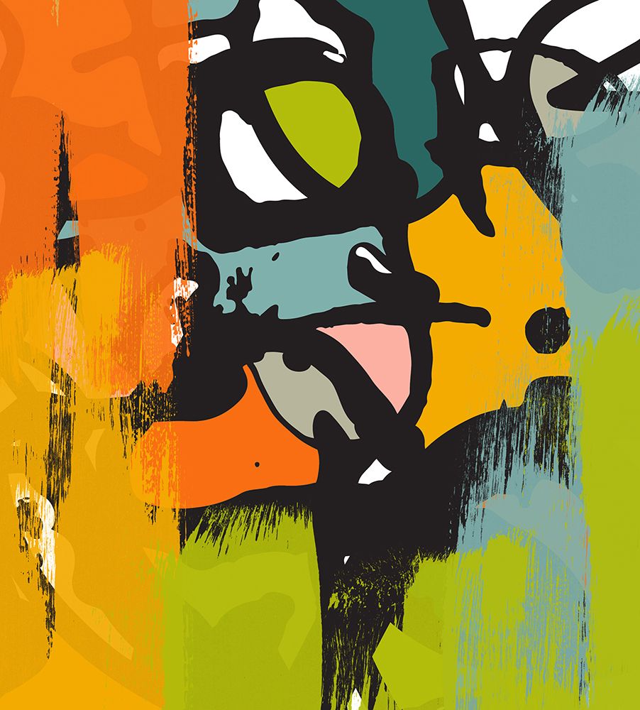 Abstract Graffiti I art print by Irena Orlov for $57.95 CAD