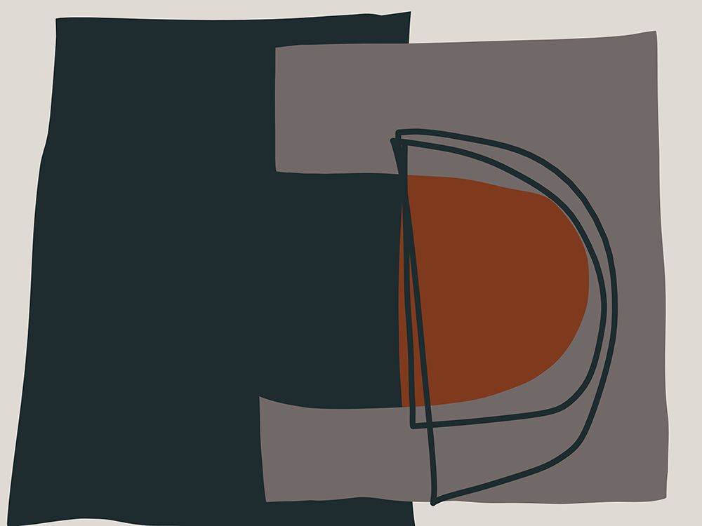 Organic Shapes and Lines II art print by Irena Orlov for $57.95 CAD