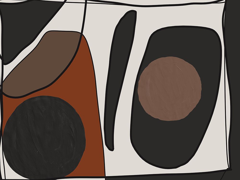 Organic Shapes and Lines III art print by Irena Orlov for $57.95 CAD