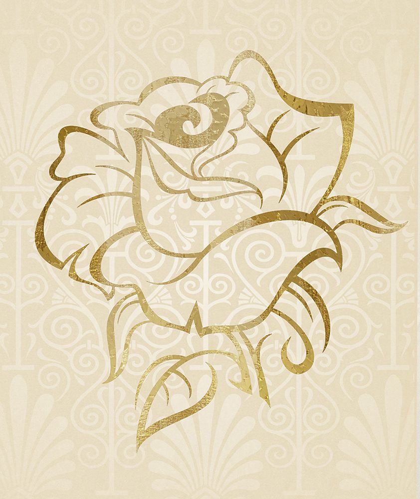 Gold Bloom I art print by Karen Smith for $57.95 CAD